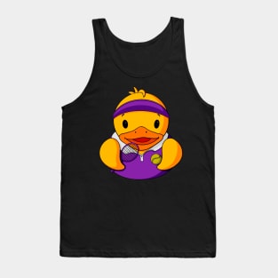 Tennis Rubber Duck Tank Top